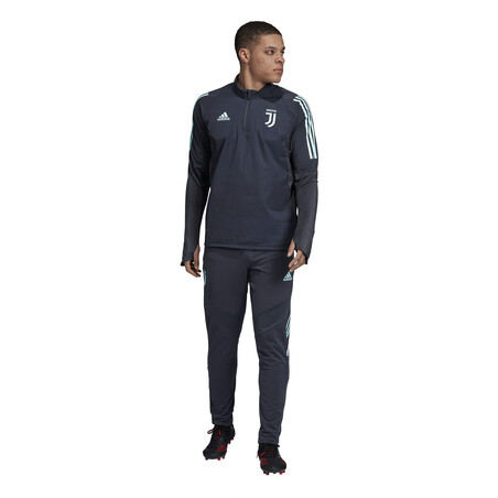 Sweat zippé Juventus noir bleu 2019/20