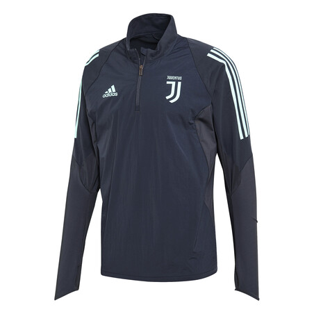 Sweat zippé Juventus noir bleu 2019/20
