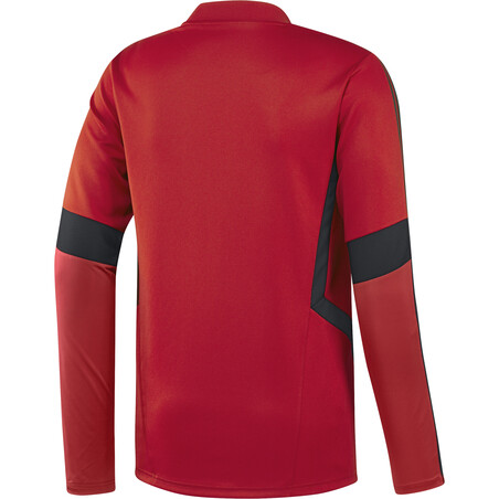 Sweat entraînement Manchester United rouge noir 2019/20