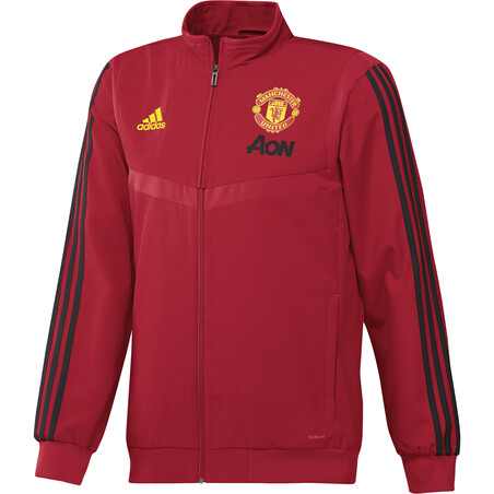Veste survêtement Manchester United rouge 2019/20