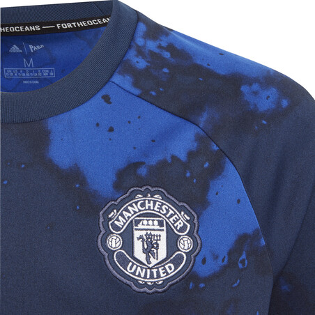 Maillot entraînement junior Manchester United graphic bleu 2019/20