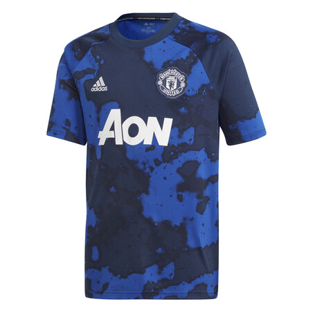 Maillot entraînement junior Manchester United graphic bleu 2019/20