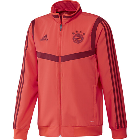 Veste survêtement Bayern Munich rouge 2019/20