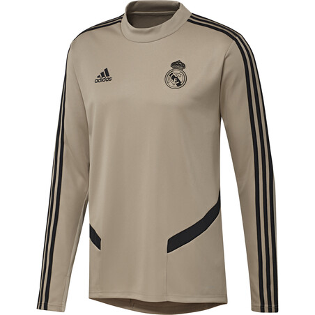 Sweat entraînement Real Madrid or noir 2019/20