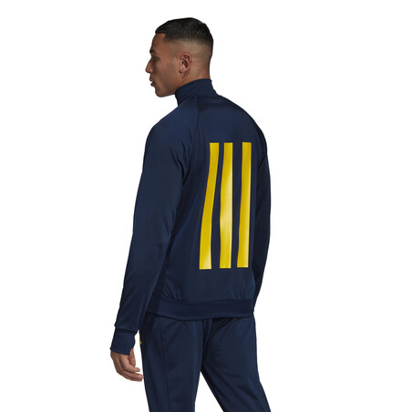 Veste survêtement Arsenal ICONS bleu jaune 2019/20