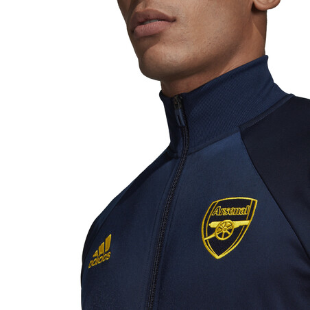 Veste survêtement Arsenal ICONS bleu jaune 2019/20