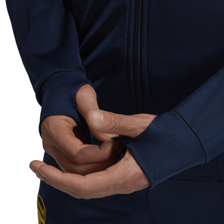 Veste survêtement Arsenal ICONS bleu jaune 2019/20