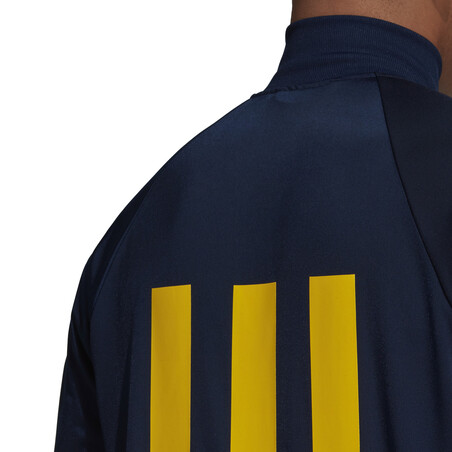 Veste survêtement Arsenal ICONS bleu jaune 2019/20
