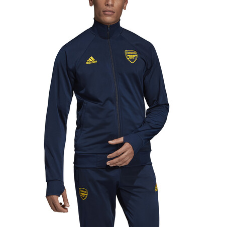 Veste survêtement Arsenal ICONS bleu jaune 2019/20