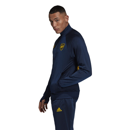 Veste survêtement Arsenal ICONS bleu jaune 2019/20