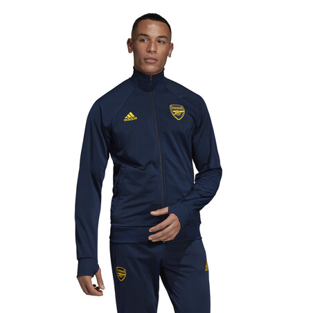 Veste survêtement Arsenal ICONS bleu jaune 2019/20