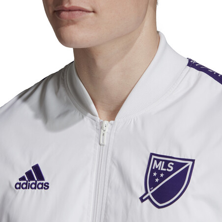 Veste survêtement MLS blanc 2019/20