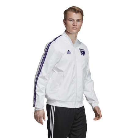 Veste survêtement MLS blanc 2019/20