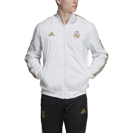 Veste Anthem Real Madrid blanc or 2019/20