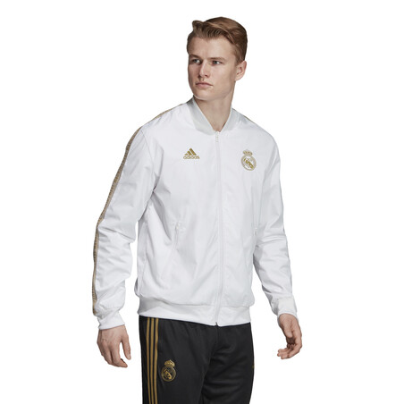 Veste Anthem Real Madrid blanc or 2019/20