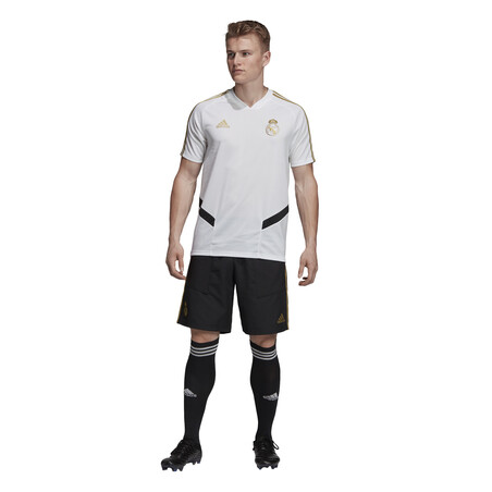 Short entraînement Real Madrid micro fibre noir or 2019/20
