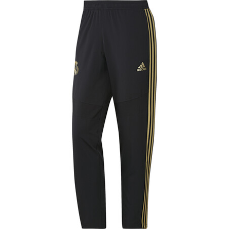 Pantalon survêtement woven Real Madrid noir or 2019/20