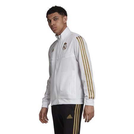 Veste entraînement Real Madrid blanc or 2019/20