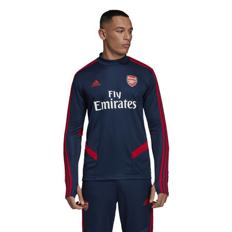 Sweat entraînement Arsenal bleu 2019/20