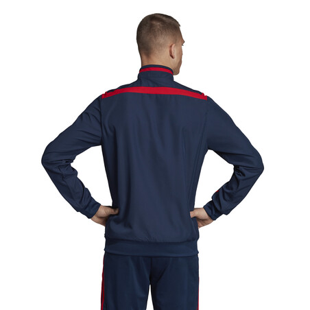 Veste entraînement Arsenal bleu rouge 2019/20
