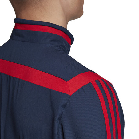 Veste entraînement Arsenal bleu rouge 2019/20