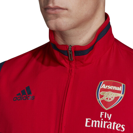 Veste entraînement Arsenal rouge 2019/20