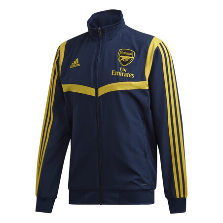 Veste entraînement Arsenal bleu jaune 2019/20