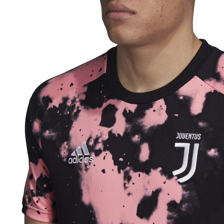Maillot entraînement Juventus graphic noir rose 2019/20