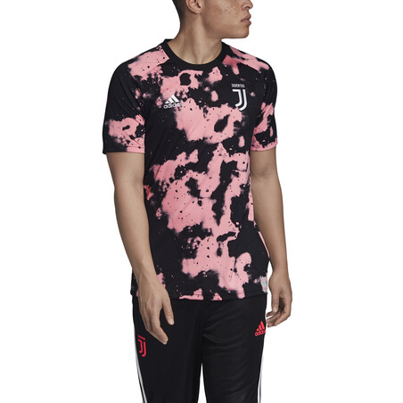 Maillot entraînement Juventus graphic noir rose 2019/20