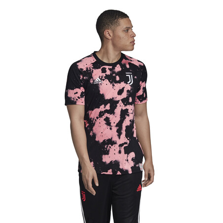 Maillot entraînement Juventus graphic noir rose 2019/20