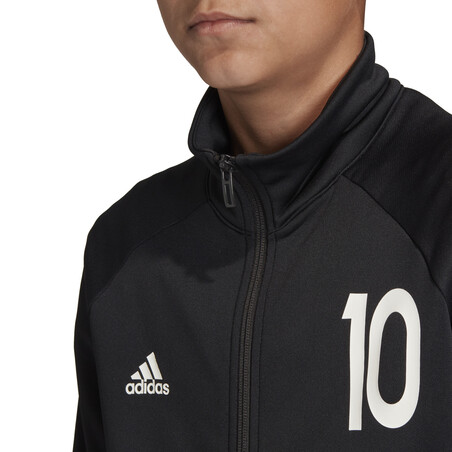 Ensemble survêtement junior adidas Messi noir jaune 2019/20