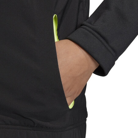 Ensemble survêtement junior adidas Messi noir jaune 2019/20