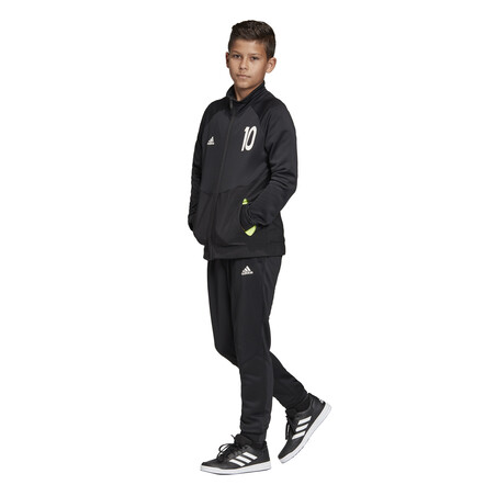 Ensemble survêtement junior adidas Messi noir jaune 2019/20