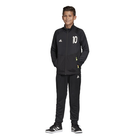 Ensemble survêtement junior adidas Messi noir jaune 2019/20
