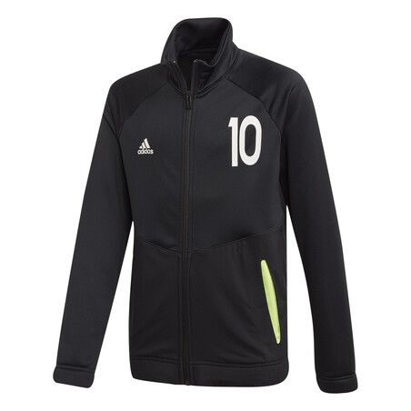 Ensemble survêtement junior adidas Messi noir jaune 2019/20