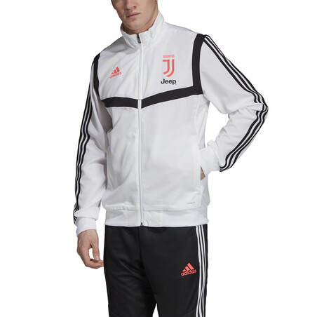 Veste entraînement Juventus blanc rose 2019/20