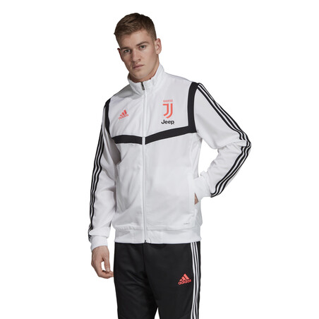 Veste entraînement Juventus blanc rose 2019/20