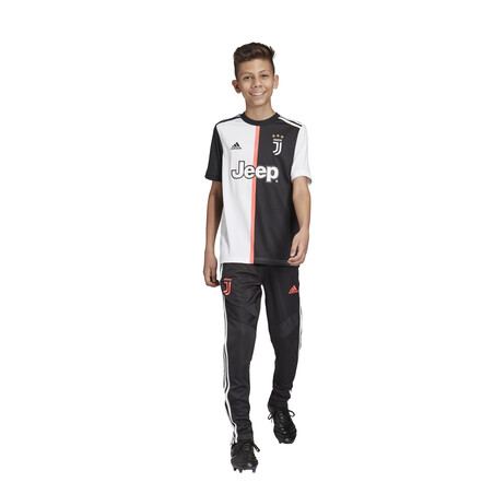 Pantalon survêtement junior Juventus noir rose 2019/20