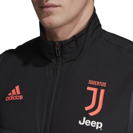 Veste entraînement Juventus noir rose 2019/20
