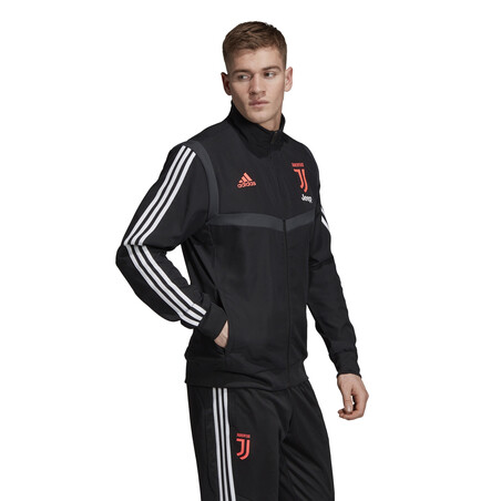 Veste entraînement Juventus noir rose 2019/20