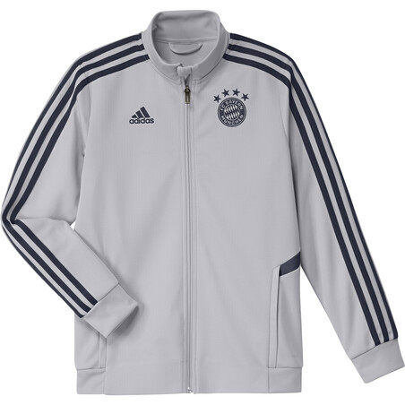 Veste survêtement junior Bayern Munich gris 2019/20