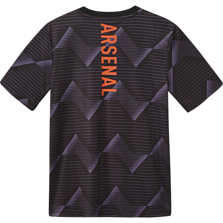 Maillot avant match junior Arsenal graphic violet 2019/20