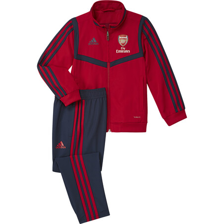 Ensemble survêtement enfant Arsenal rouge bleu 2019/20
