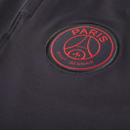 Pantalon survêtement junior PSG noir rouge 2019/20