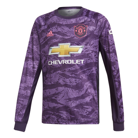 Maillot gardien junior Manchester United violet 2019/20