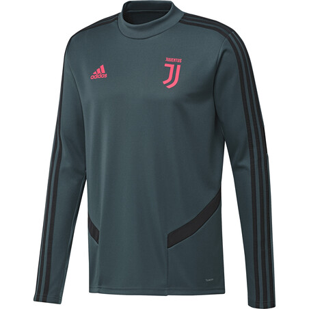 Sweat entraînement Juventus vert rose 2019/20