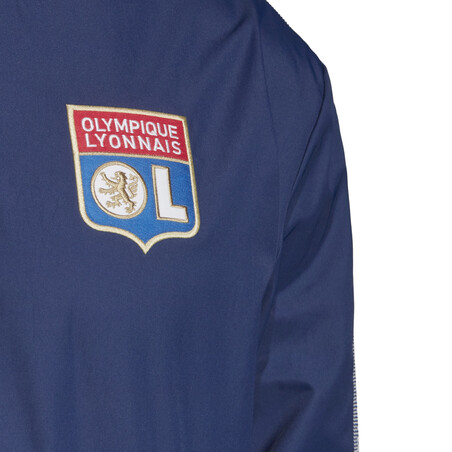 Veste survêtement OL Anthem bleu 2019/20