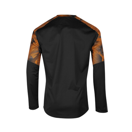 Sweat entraînement OM noir orange 2019/20