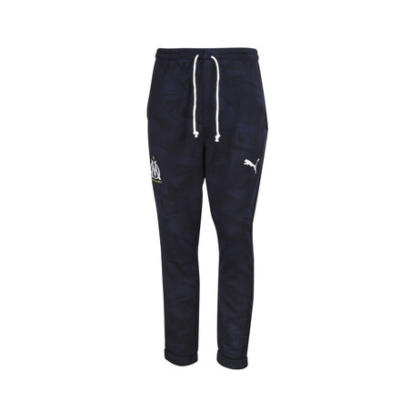 Pantalon survêtement OM molleton bleu foncé 2019/20