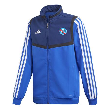 Veste survêtement junior RC Strasbourg bleu 2019/20